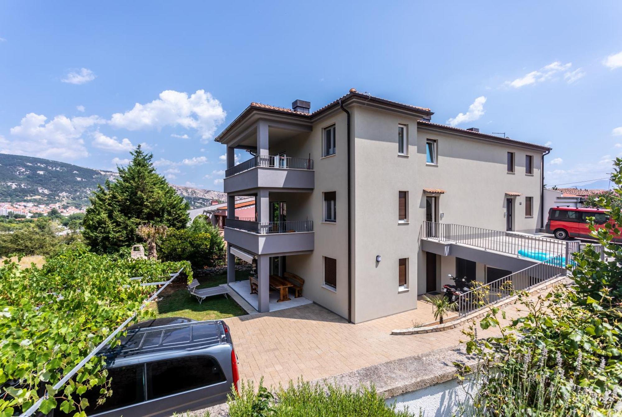 Apartments Vugrinec With Terrace باشْكا المظهر الخارجي الصورة